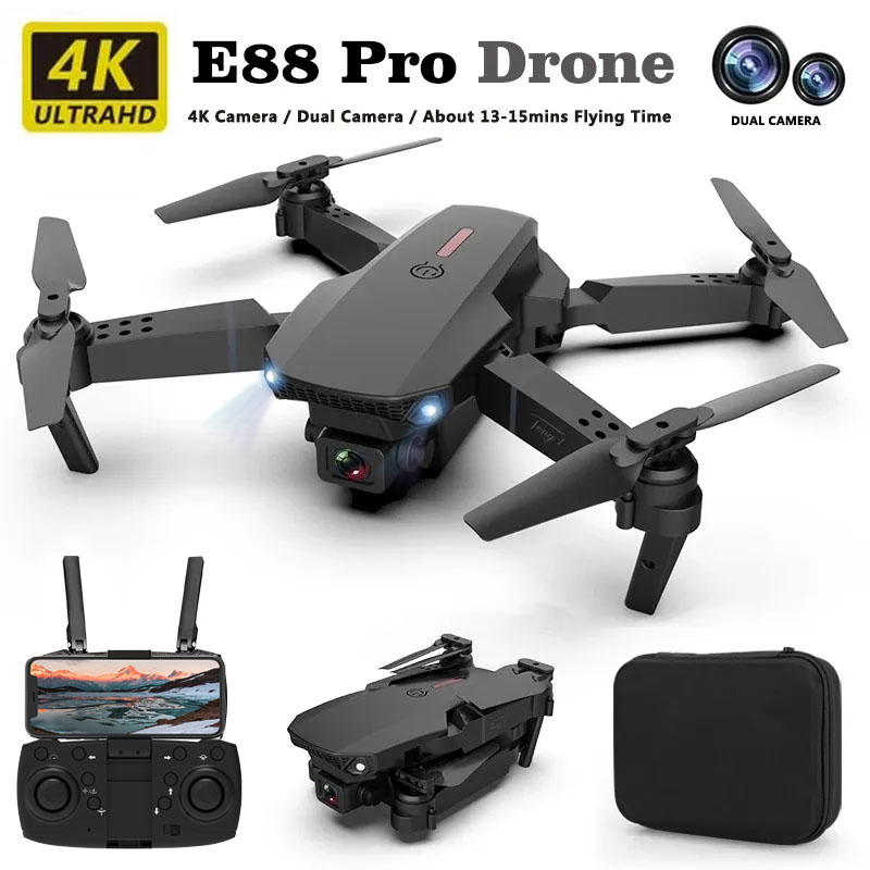 Drone Surveying - E88pro drone profissional dron fluxo óptico