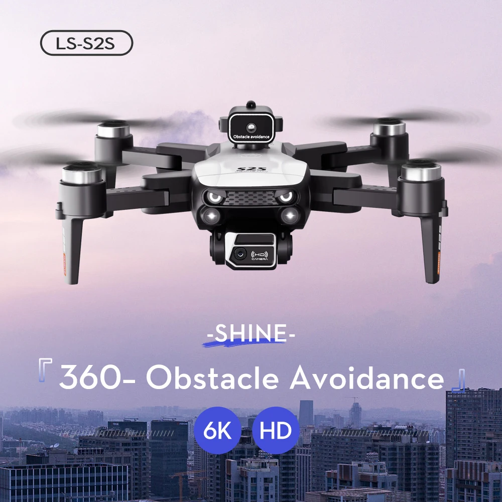 Novo drone s2s 8k profissional - Drone Surveying avaliação e preço