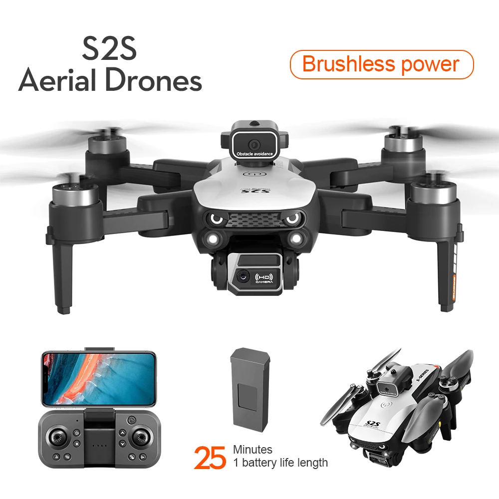 Novo drone s2s 8k profissional - Drone Surveying avaliação e preço