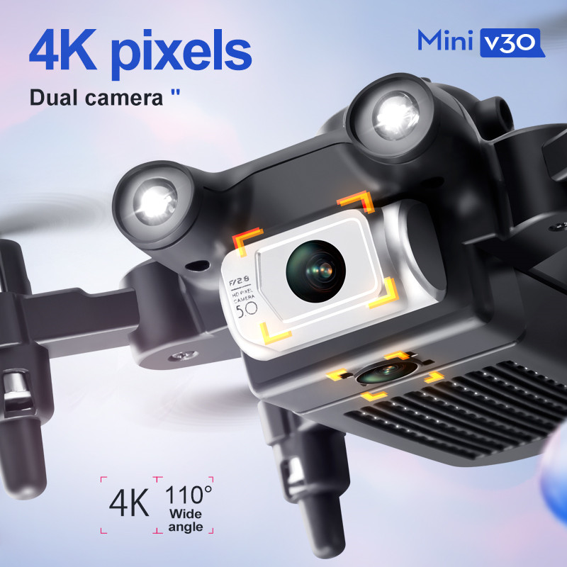 Mini drone v30 wifi fpv com câ - Drone Lidar avaliação e preço