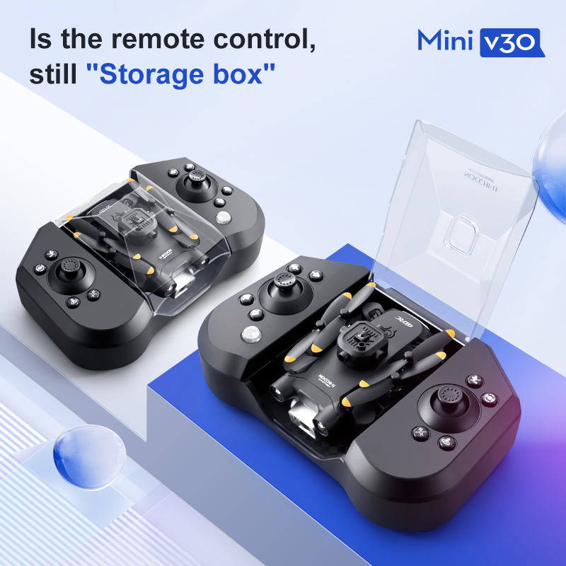 Mini drone v30 wifi fpv com câ - Drone Lidar avaliação e preço