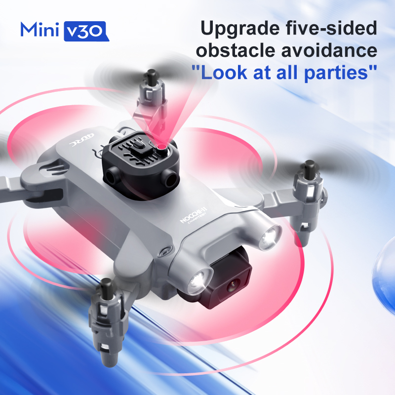 Mini drone v30 wifi fpv com câ - Drone Lidar avaliação e preço