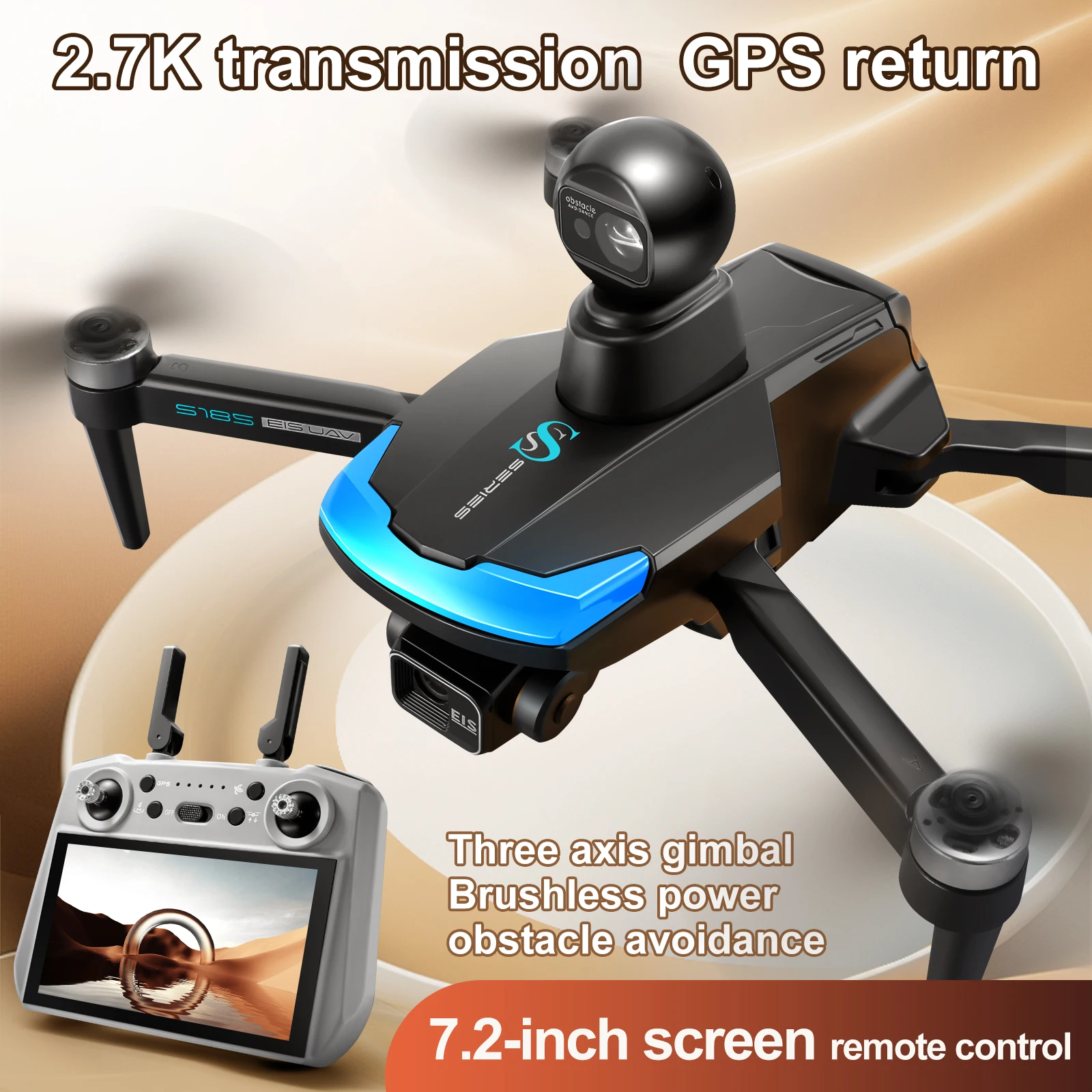 S185 drone profissional 2.7k h - Drone Surveying avaliação e preço