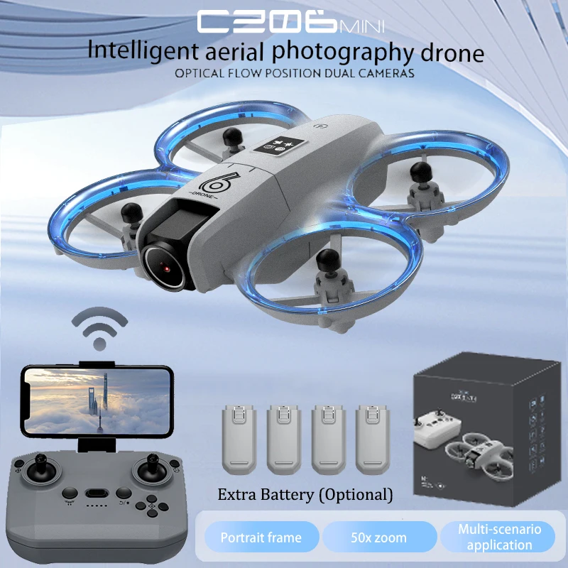 CZ06 Mini RC Quadcopter Drone  - Drone Lidar avaliação e preço