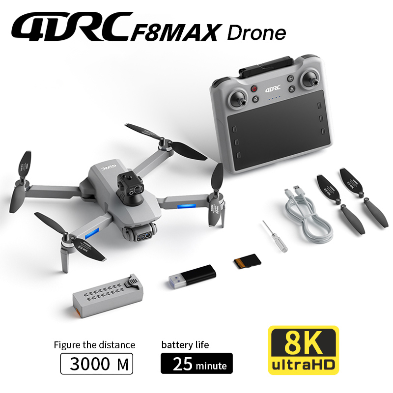 F8 max gps drone profissional  - Drone Cinematic avaliação e preço