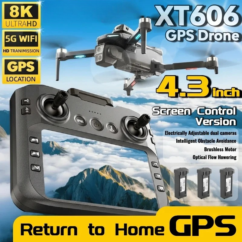 Melhor Oferta Drone XT606 MAX  - Drone Surveying avaliação e preço